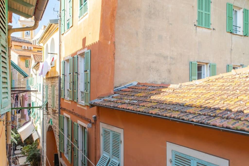 #40 Bright Sea View Suite For 6 2Mins Walk Port & Sea Villefranche-sur-Mer Exteriör bild