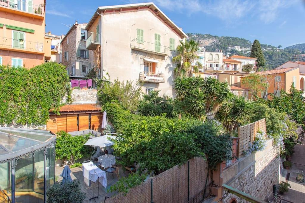 #40 Bright Sea View Suite For 6 2Mins Walk Port & Sea Villefranche-sur-Mer Exteriör bild